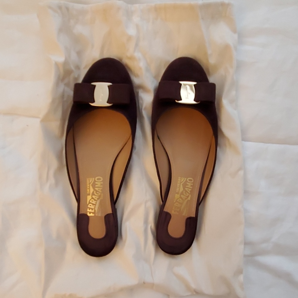 Ferragamo Mule Flats